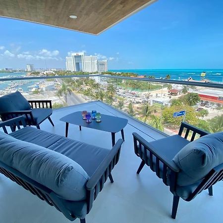 Ferienwohnung Panoramic Penthouse Cancún Exterior foto